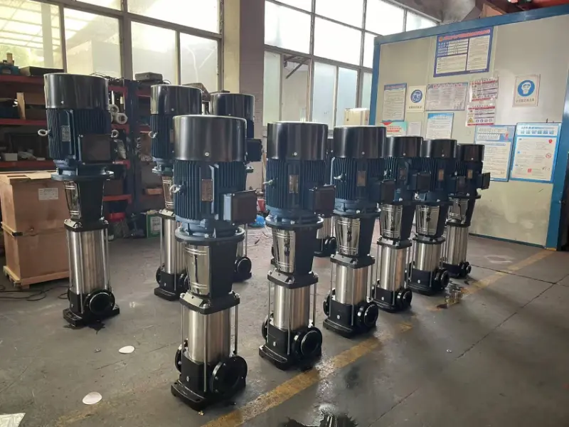 vertical multi-stage pump